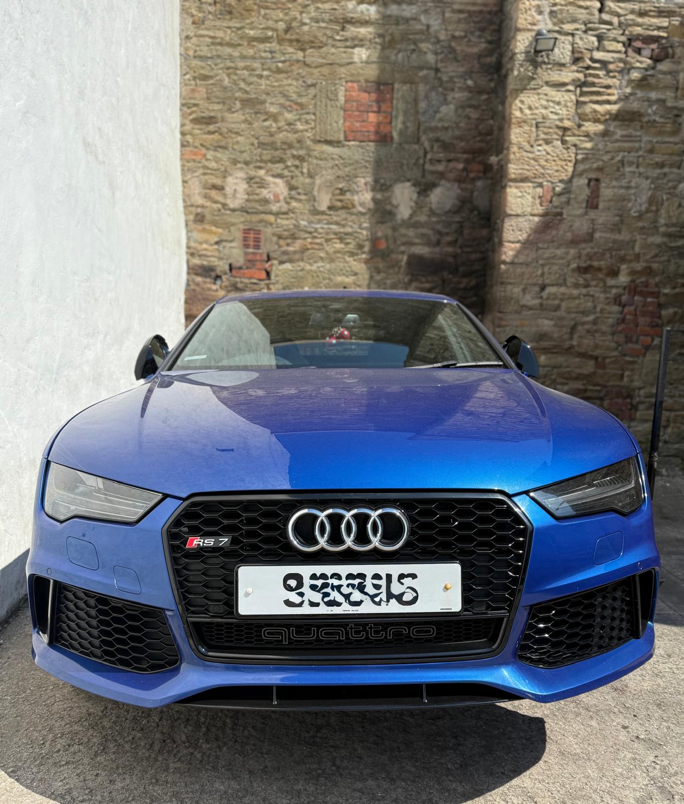 Audi RS7 — tyres fitted at RS Tyres, Burnley