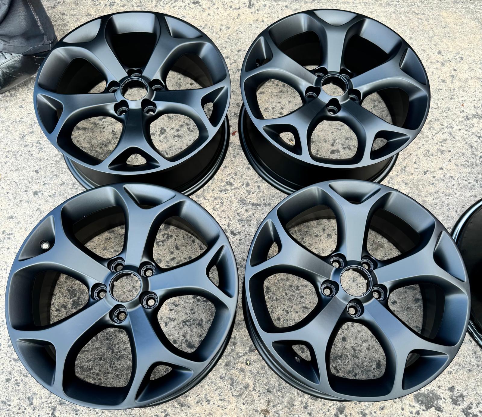 VXR Wheels in for Satin Black — Burnley